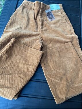 Uniqlo Corduroy Wide-Leg Pants in brown size4